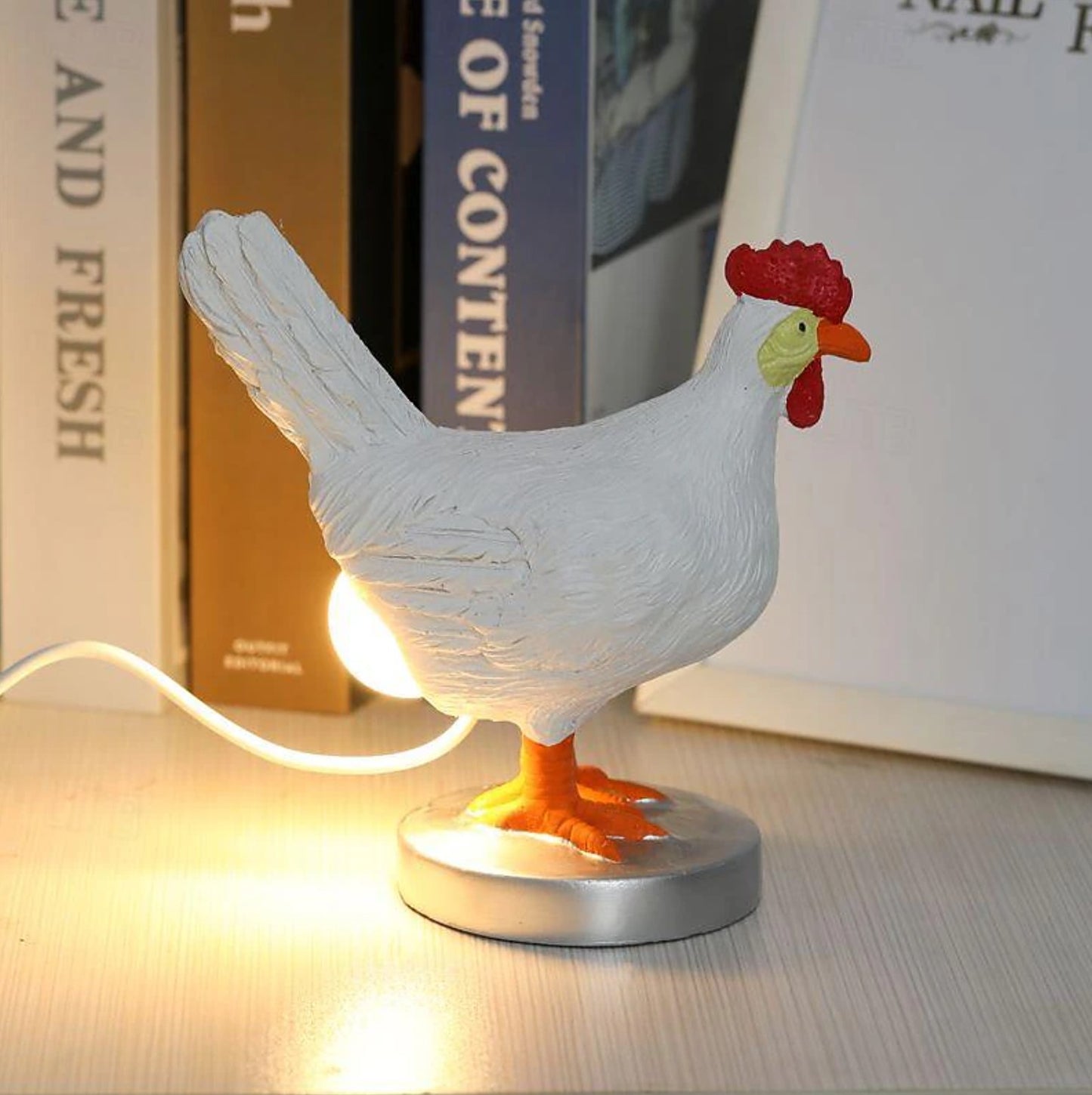 Liesel-Leuchte – Das Huhn, das Licht legt