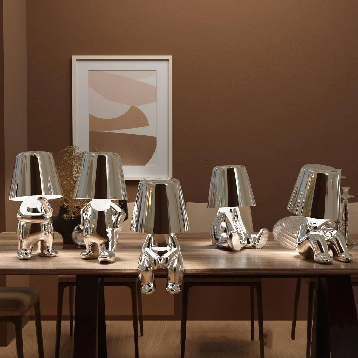 Lampen Larry - Skulptur