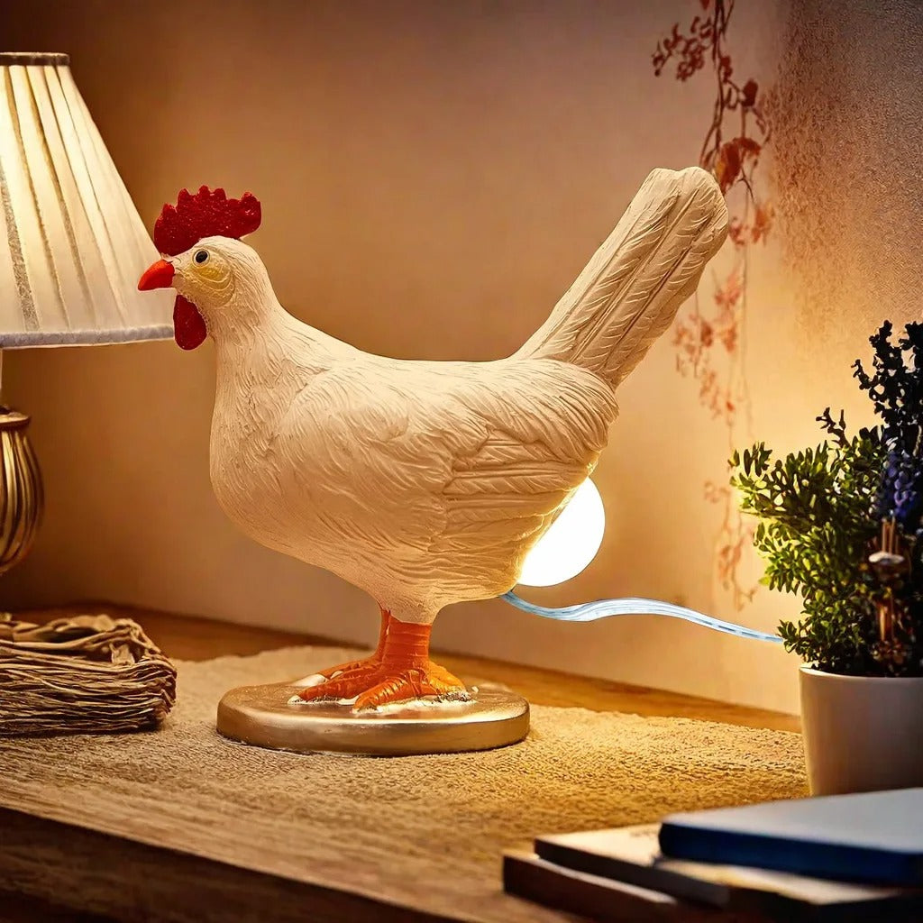 Liesel-Leuchte – Das Huhn, das Licht legt
