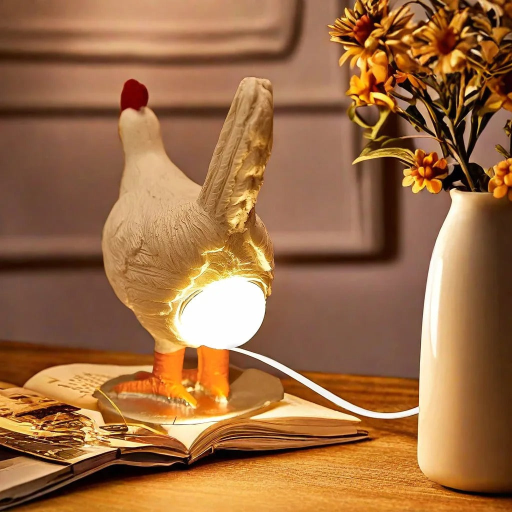 Liesel-Leuchte – Das Huhn, das Licht legt