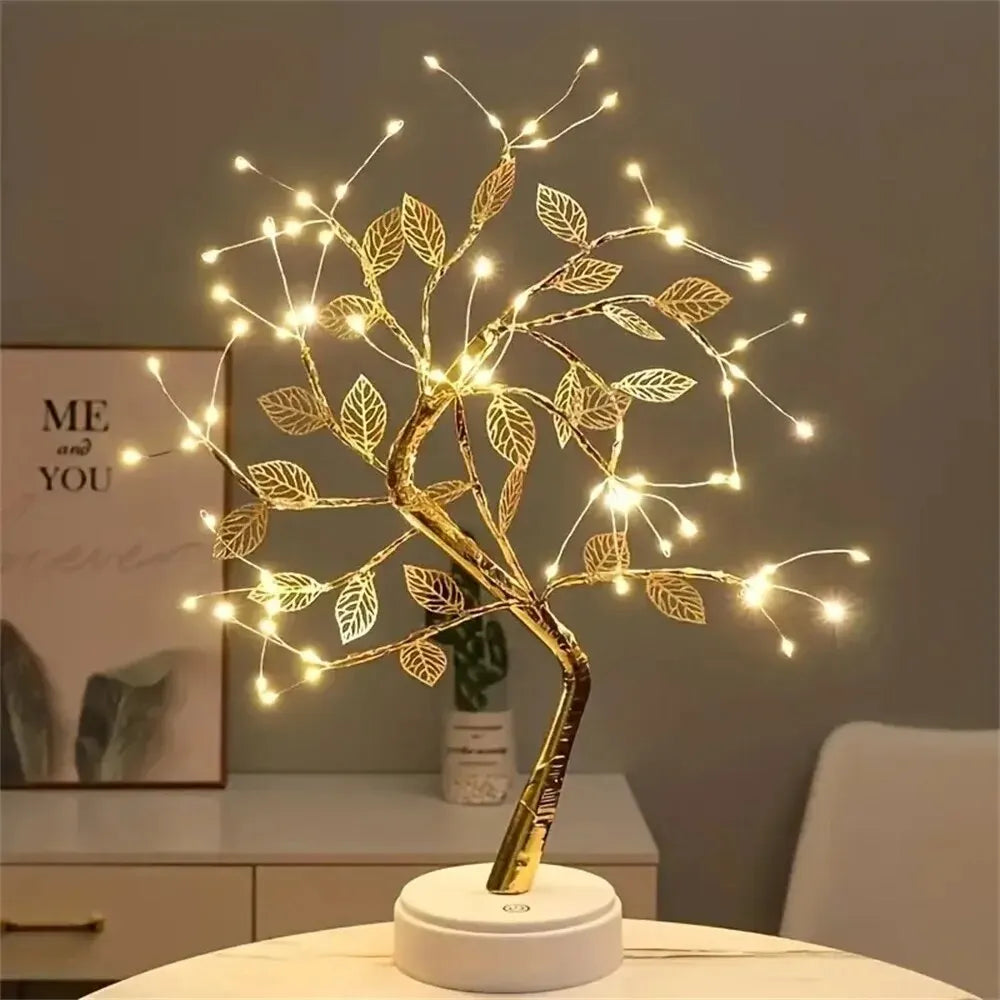 TwinkleTree - Festliche Tischlampe