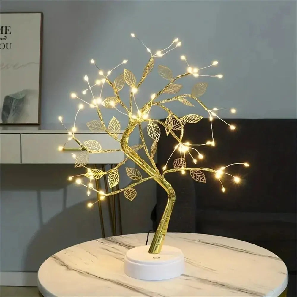 TwinkleTree - Festliche Tischlampe