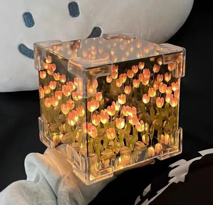 Bloomore – Spiegelnde Tulpenlampe zum Selberbauen