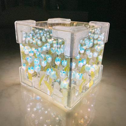 Bloomore – Spiegelnde Tulpenlampe zum Selberbauen
