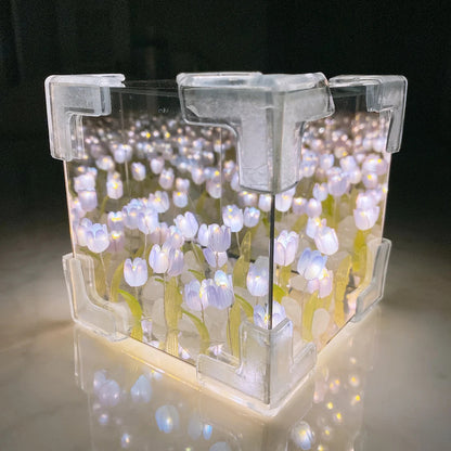 Bloomore – Spiegelnde Tulpenlampe zum Selberbauen