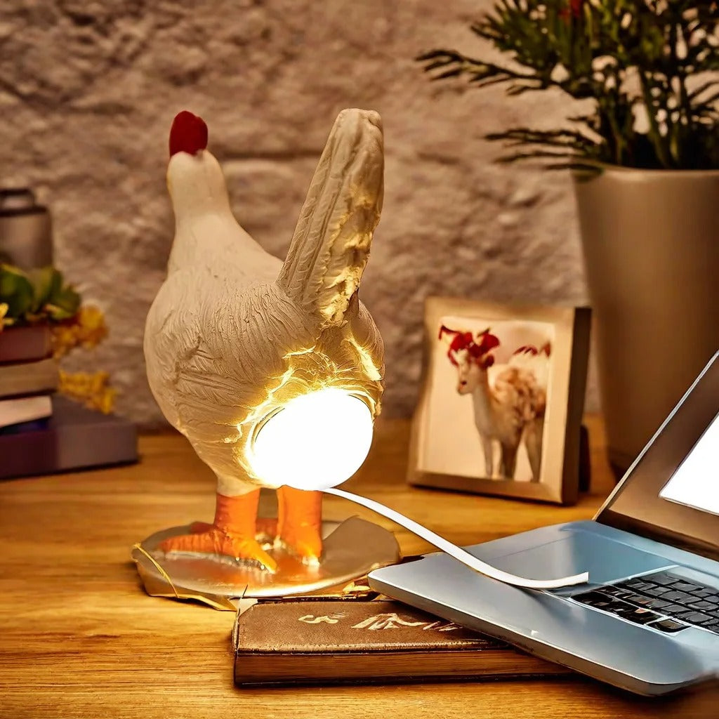 Liesel-Leuchte – Das Huhn, das Licht legt